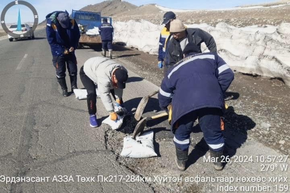 ХҮЙТЭН АСФАЛЬТБЕТОН ХУЧИЛТЫГ ЖИЛИЙН ДӨРВӨН УЛИРАЛД ХИЙХ БОЛОМЖТОЙ