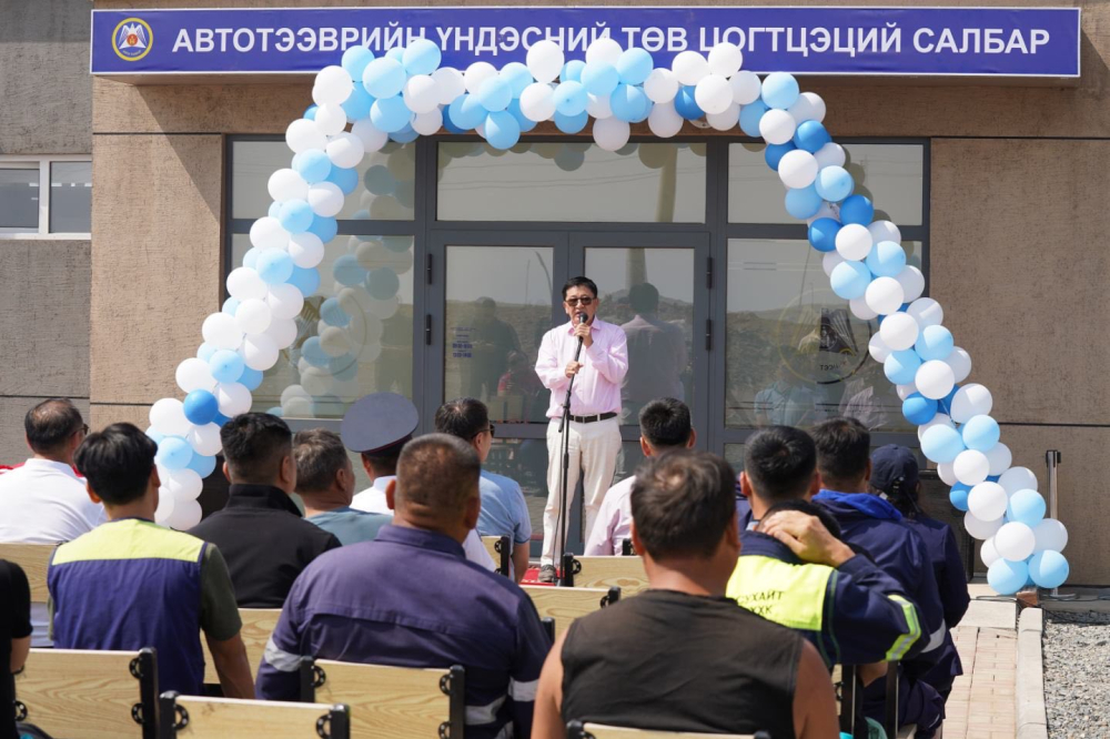Өмнөговийн Цогтцэцийд Техникийн хяналтын үзлэгийн төв нээлтээ хийлээ