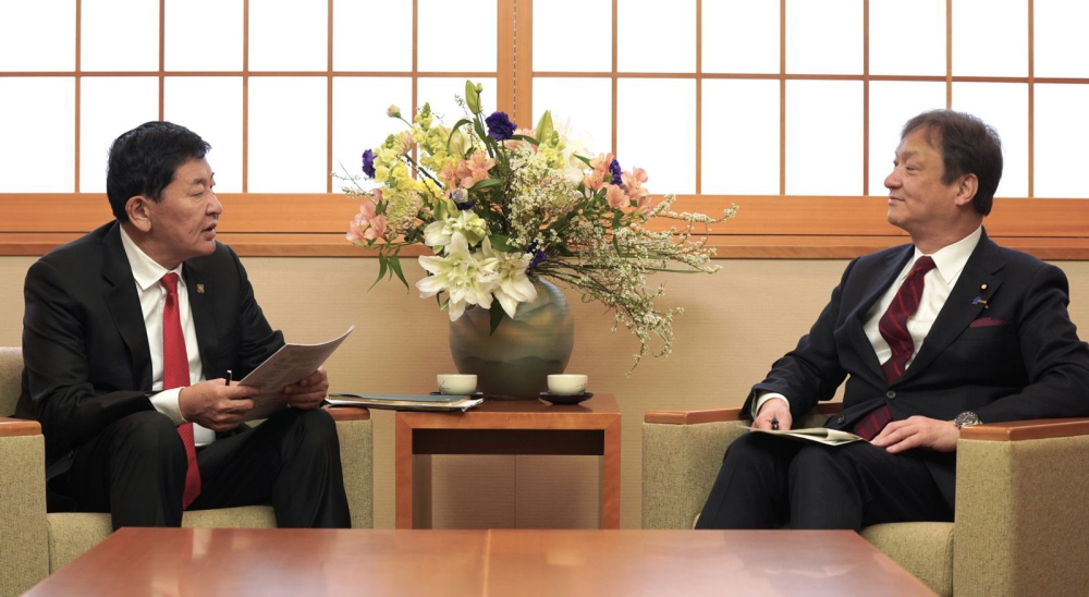 Япон Улсын Гадаад хэргийн дэд сайд Хории Иваотай уулзлаа