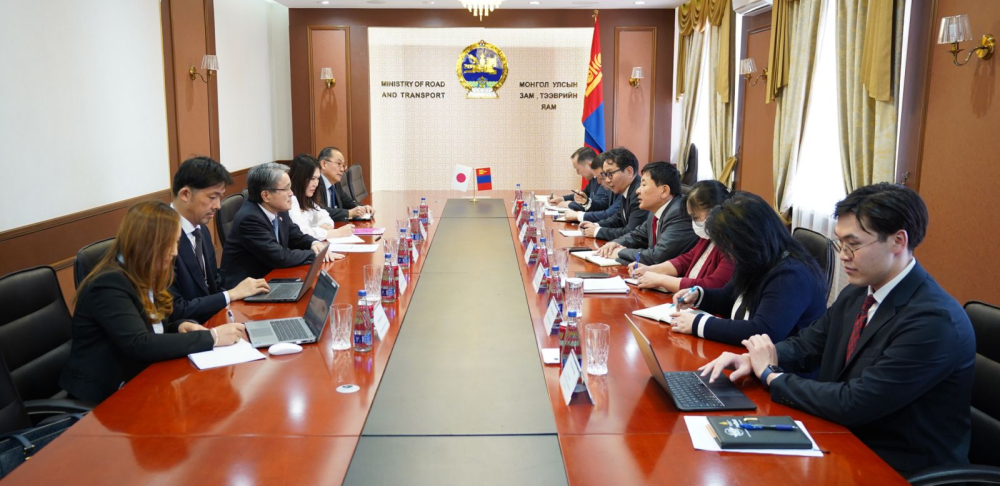 Япон Улсаас Монгол Улсад суугаа Элчин сайдыг хүлээн авч уулзлаа