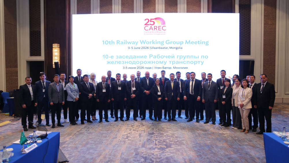 "CAREC" - Төмөр замын ажлын хэсгийн X хурал Улаанбаатарт нээлтээ хийлээ